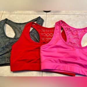 Bundle of 3 bomber bras